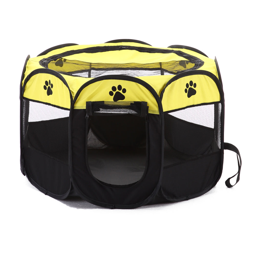 8-side Foldable Pet Tent Dog House Cage Dog Cat Tent Puppy Kennel, Size: 72 x 72 x 45cm