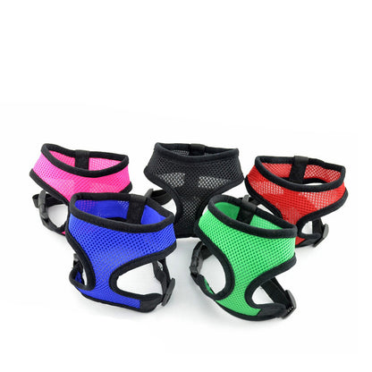 Dog Harness Pet Breast Safety Mesh Belt Strap