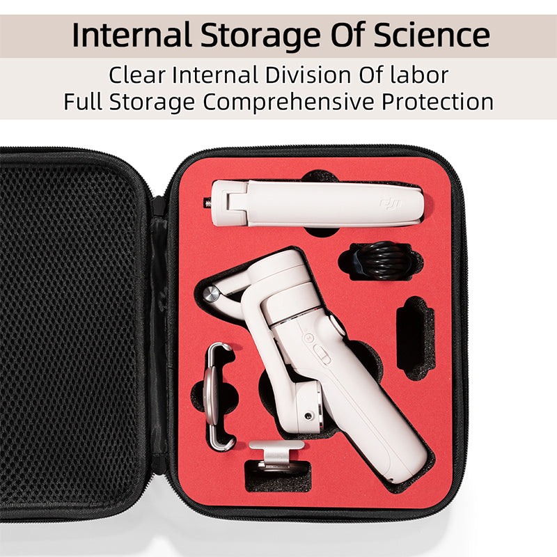 Portable Shockproof Storage Bag Carrying Case for DJI OM 5 Handheld Gimbal Accessories