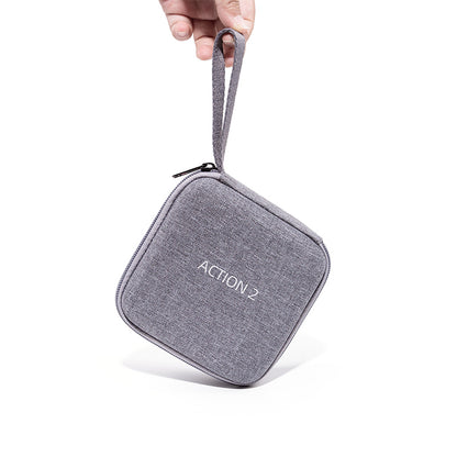 Carrying Bag for DJI Action 2 Camera Case Full Protective Wear-Resistant Shockproof Portable Bag