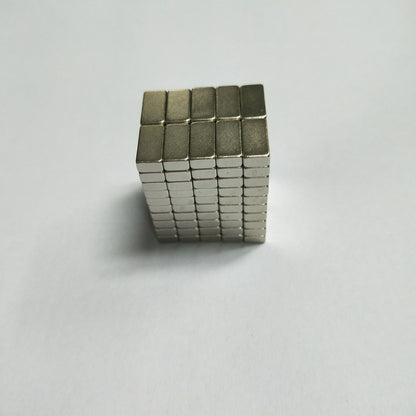 100Pcs/Set Rectangle Powerful DIY NdFeB Magnet for Industrial Medical Equipment, Size: 10x5x3mm