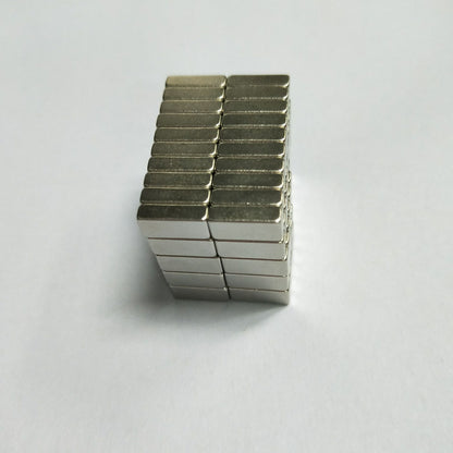 100Pcs/Set Rectangle Powerful DIY NdFeB Magnet for Industrial Medical Equipment, Size: 10x5x3mm