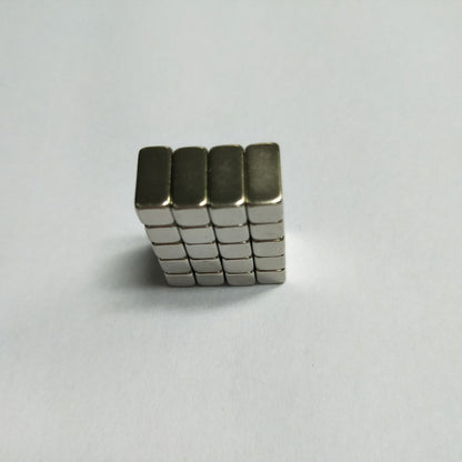 20Pcs/Set Rectangle Powerful DIY NdFeB Magnet for Industrial Medical Equipment, Size: 10x5x5mm