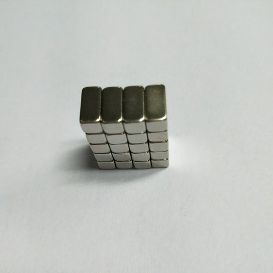20Pcs/Set Rectangle Powerful DIY NdFeB Magnet for Industrial Medical Equipment, Size: 10x5x5mm