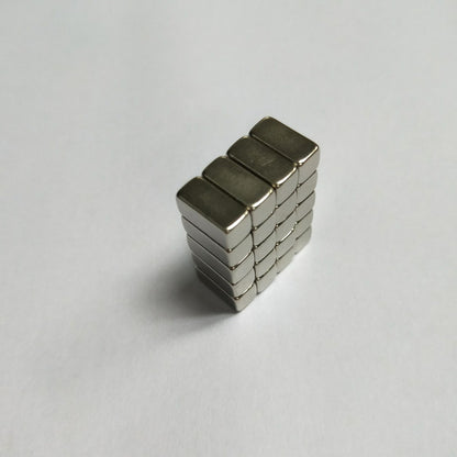 20Pcs/Set Rectangle Powerful DIY NdFeB Magnet for Industrial Medical Equipment, Size: 10x5x5mm