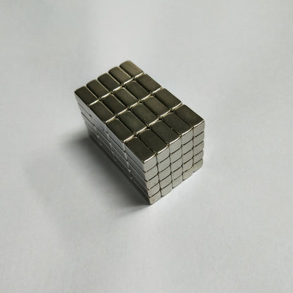 100Pcs/Set Rectangle Powerful DIY NdFeB Magnet for Industrial Medical Equipment, Size: 10x5x5mm