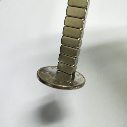 100Pcs/Set Rectangle Powerful DIY NdFeB Magnet for Industrial Medical Equipment, Size: 10x5x5mm