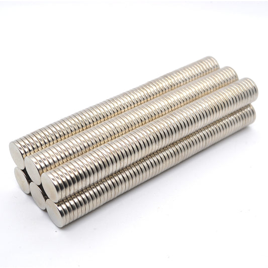 100PCS/Pack 12x2mm Round Shape Durable Magnet NdFeB Magnet