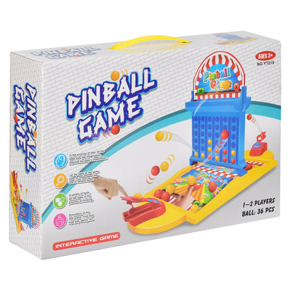 2 in 1 Desktop Pinball and Connect Four In A Line Board Game Parent-child Interaction Educational Toy