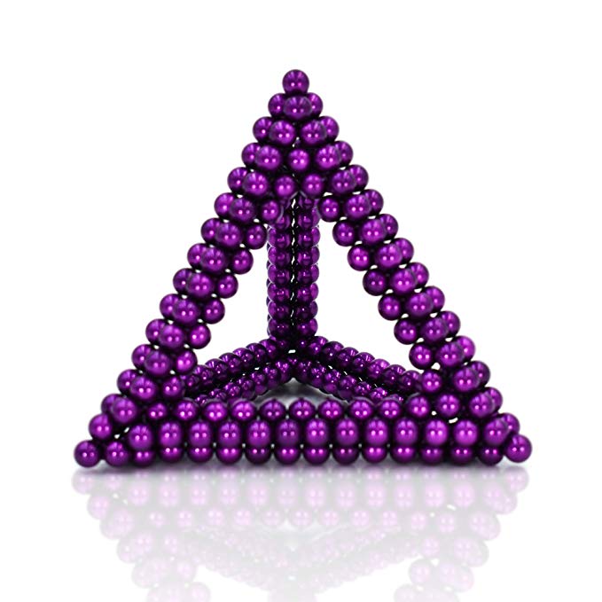 216Pcs/Set 5mm UV Discoloration Magnetic Balls Building Block Toy
