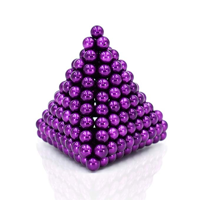 216Pcs/Set 5mm UV Discoloration Magnetic Balls Building Block Toy