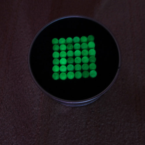 216Pcs/Set 5mm UV Discoloration Magnetic Balls Building Block Toy