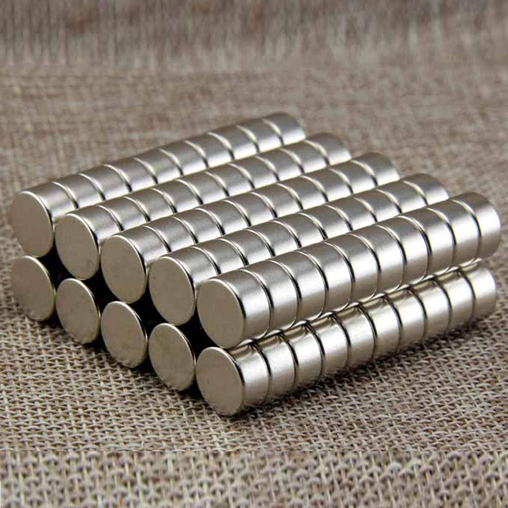 100PCS/Pack 10x5mm Round Shape Magnet NdFeB Magnet