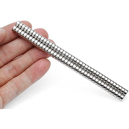 100Pcs/Set Round Strong Suction NdFeB Magnets for Industrial Equipment and DIY Toys, Size: 6 x 3mm
