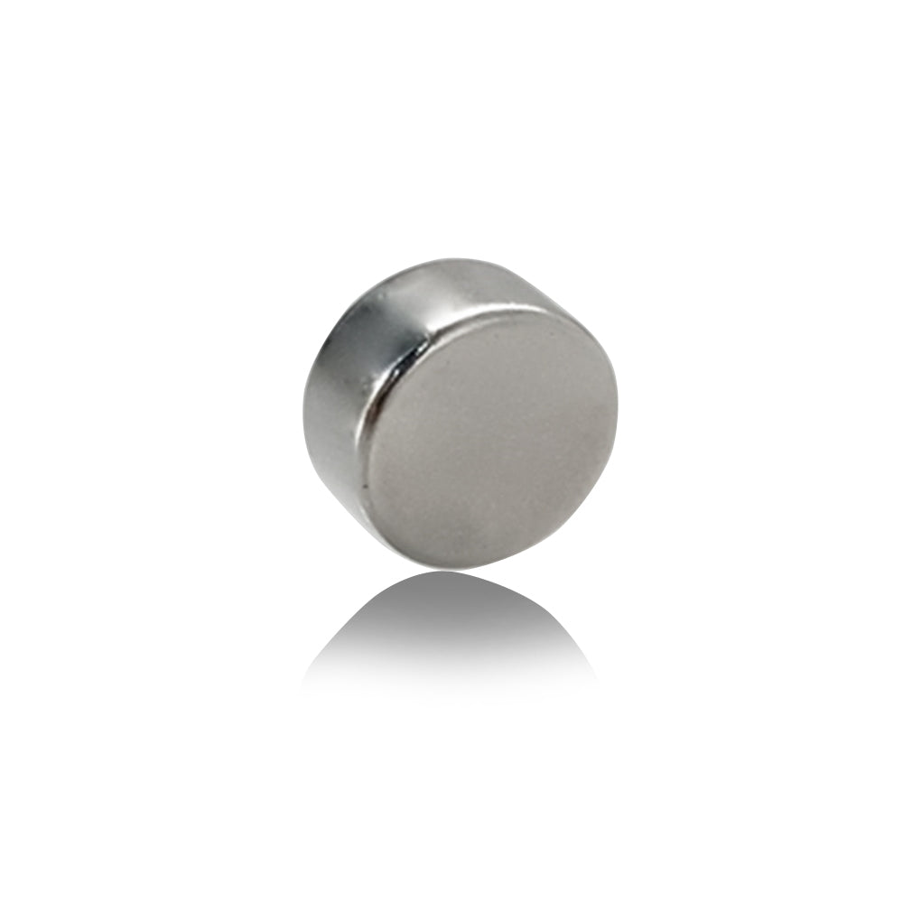 100Pcs/Set Strong Round Shape NdFeB Magnet for Industrial Equipment and DIY Toys, Size: 12x5mm