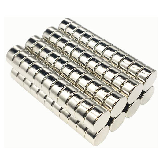 100Pcs/Set Strong Powerful Round Shape NdFeB Magnet, Size: 12 x 6mm