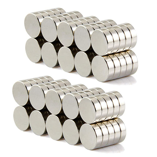 100Pcs/Set Industrial Equipment and DIY Toys Strong Suction Round NdFeB Magnet, Size: 12 x 4mm