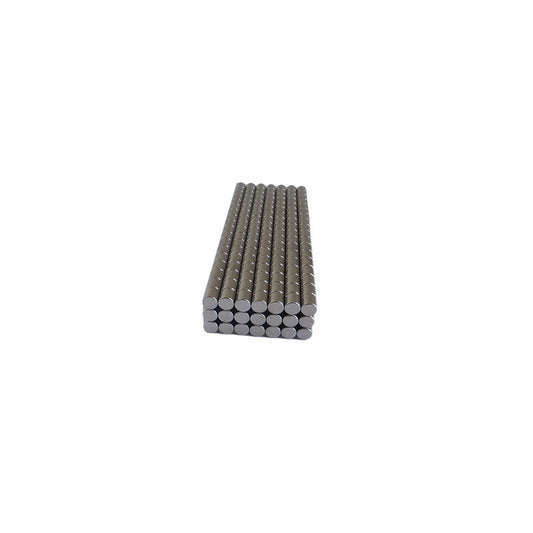 100PCS 5x5mm Round Shape Super Strong Magnetic NdFeB Magnet