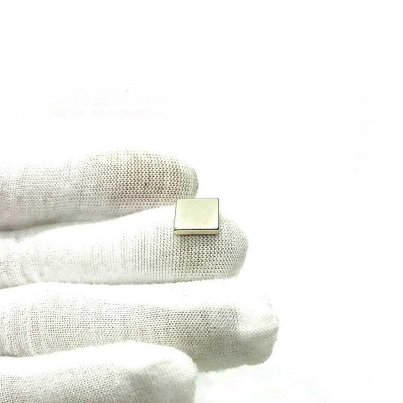 50PCS 10x10x2mm Rectangular Magnet Super Strong Magnetic NdFeB Magnet
