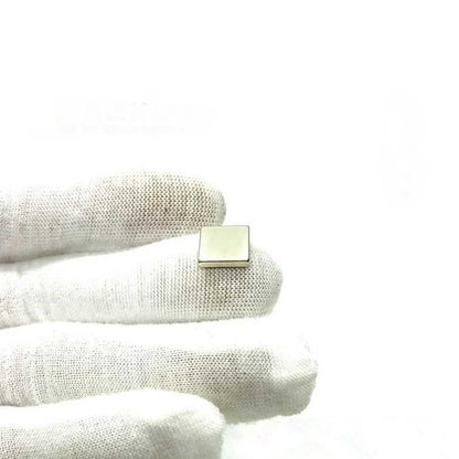 50PCS 10x10x2mm Rectangular Magnet Super Strong Magnetic NdFeB Magnet