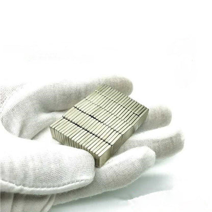 50PCS 10x10x2mm Rectangular Magnet Super Strong Magnetic NdFeB Magnet