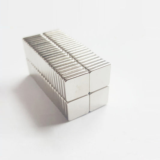 100PCS 10x10x2mm Rectangular Magnet Super Strong Magnetic NdFeB Magnet