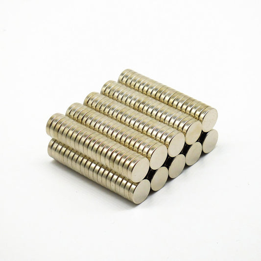 100Pcs/Pack Super Strong NdFeB Magnet 8*2mm Round Magnet
