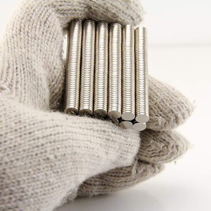 200Pcs/Pack Mini Small Round Magnetic Disc NdFeB Super Strong Powerful Magnets 6*1mm