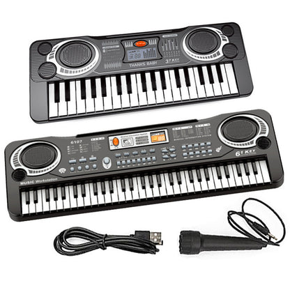 ZZ1427-2 37 Keys Electronic Keyboard Electric Piano Children Musical Instrument Music Learning Toy