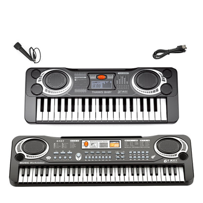 ZZ1427-2 37 Keys Electronic Keyboard Electric Piano Children Musical Instrument Music Learning Toy