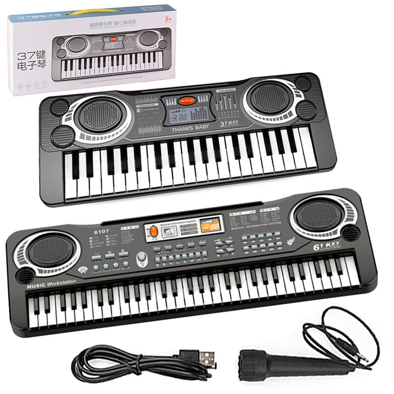 ZZ1427-2 37 Keys Electronic Keyboard Electric Piano Children Musical Instrument Music Learning Toy