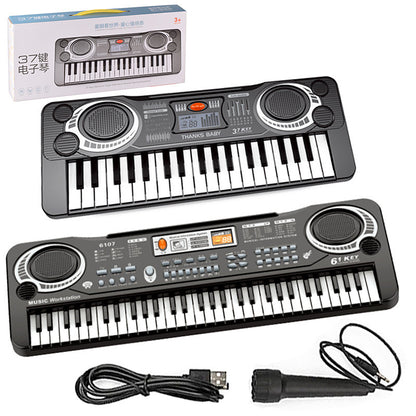 ZZ1427-2 37 Keys Electronic Keyboard Electric Piano Children Musical Instrument Music Learning Toy