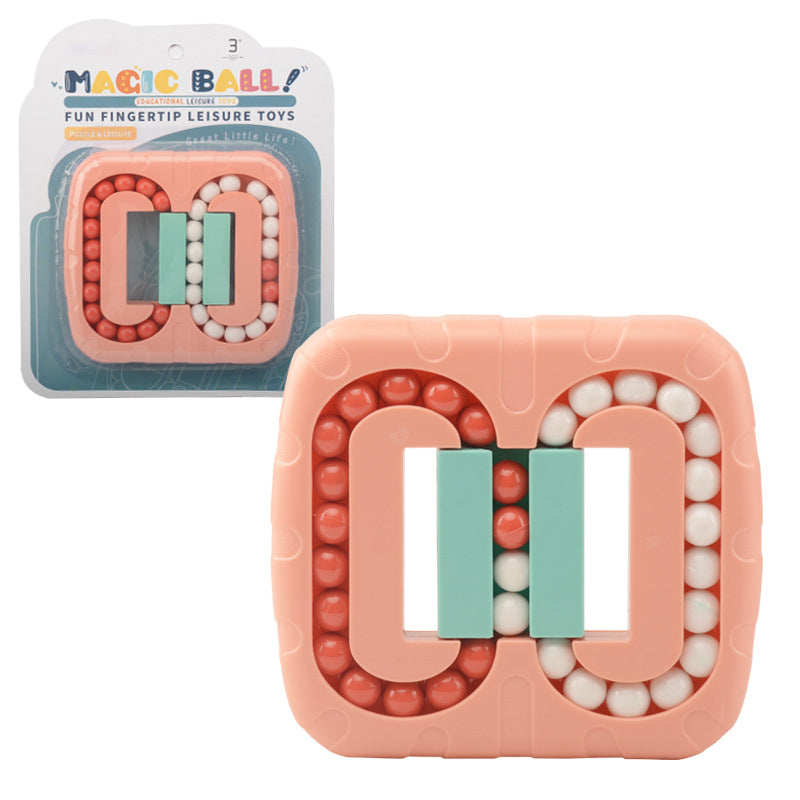 0603 Children Rotating Magic Bean Fingertip Toy Spin Beads Decompression Kids Educational Toy
