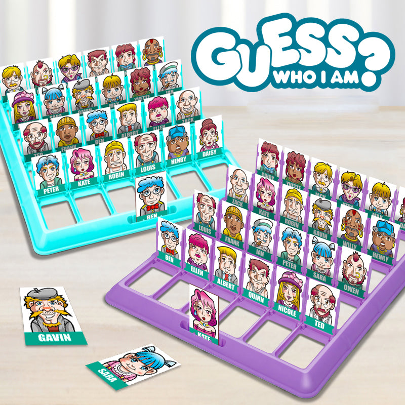 11870 Guess Who I Am Board Game Funny Character Cards Family Guessing Games Kids Educational Toy