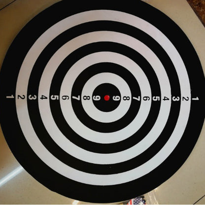 15inch Double-sided Flocking Dart Board with 6 Darts for Competition KTV Entertainment and Leisure