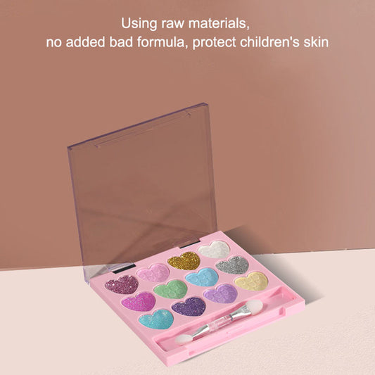 21 in 1 Kids Makeup Toy Pretend Play Dress Up Cosmetic Kit with Storage Bag for Birthday Christmas