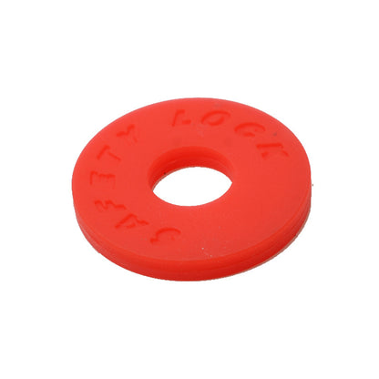 100Pcs Guitar Strap Buckle Non-slip Gasket Guitar Lock Washer