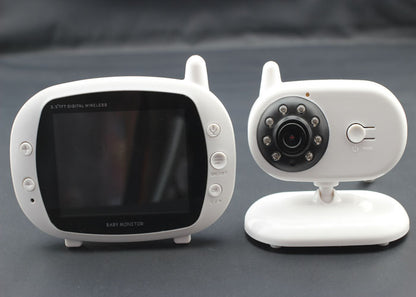 2.4G Digital Wireless 3.5 inch Color LCD Baby Monitor 5m Night Vision SP850