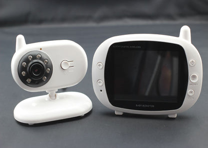 2.4G Digital Wireless 3.5 inch Color LCD Baby Monitor 5m Night Vision SP850