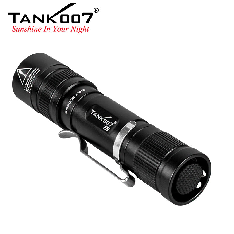 TANK007 Two Models White light LED and UV LED IPX-7 Waterproof Indoor Outdoor LED Flashlight