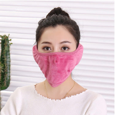 Winter Cold-proof Face Mask Warm Earmuff Thick Cycling Hiking Warm Mask