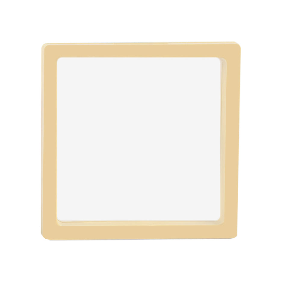 11x11x2cm Transparent PE Film Display Box Jewelry Bracelet Ring Earring Holder Suspended Packaging Box