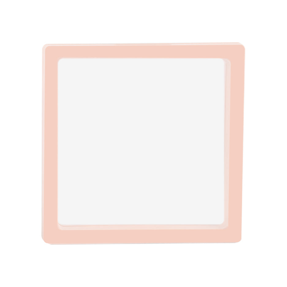 11x11x2cm Transparent PE Film Display Box Jewelry Bracelet Ring Earring Holder Suspended Packaging Box