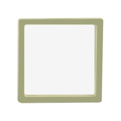 11x11x2cm Transparent PE Film Display Box Jewelry Bracelet Ring Earring Holder Suspended Packaging Box