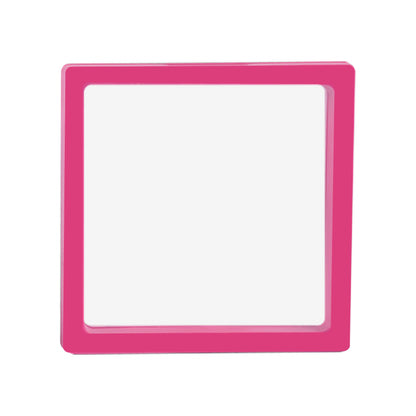11x11x2cm Transparent PE Film Display Box Jewelry Bracelet Ring Earring Holder Suspended Packaging Box