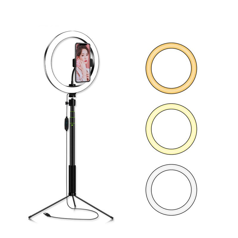 120-LED Ring Fill Light Studio Photo Video Dimmable Lamp Selfie with 1.2m Tripod