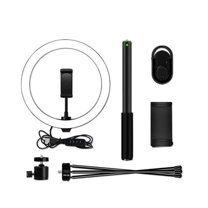 120-LED Ring Fill Light Studio Photo Video Dimmable Lamp Selfie with 1.2m Tripod