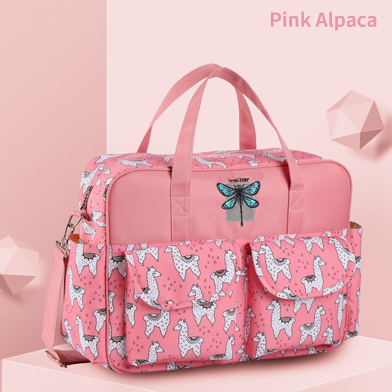 Large Capacity Diaper Bag Handbag Maternity Baby Stroller Mother Changing Bag