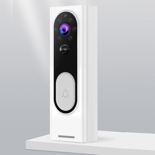 1080P Video Doorbell Camera Wireless WiFi Doorbell PIR Motion Detector Night Vision 2-Way Audio Support Cloud Storage