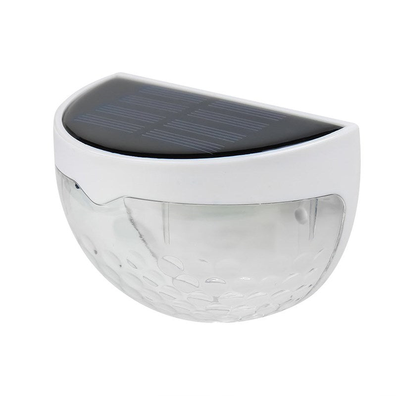 Solar Fence Light Semi-Circle Outdoor Wall Light Decorative Lighting
